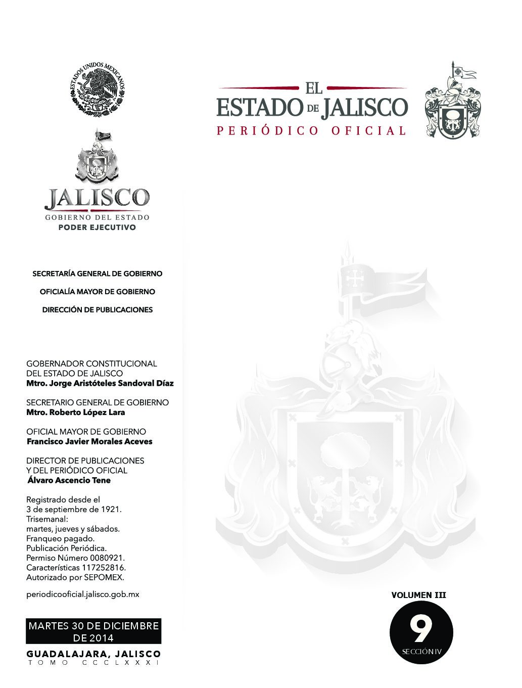 PRESUPUESTO DE EGRESOS DEL ESTADO DE JALISCO 2015 3