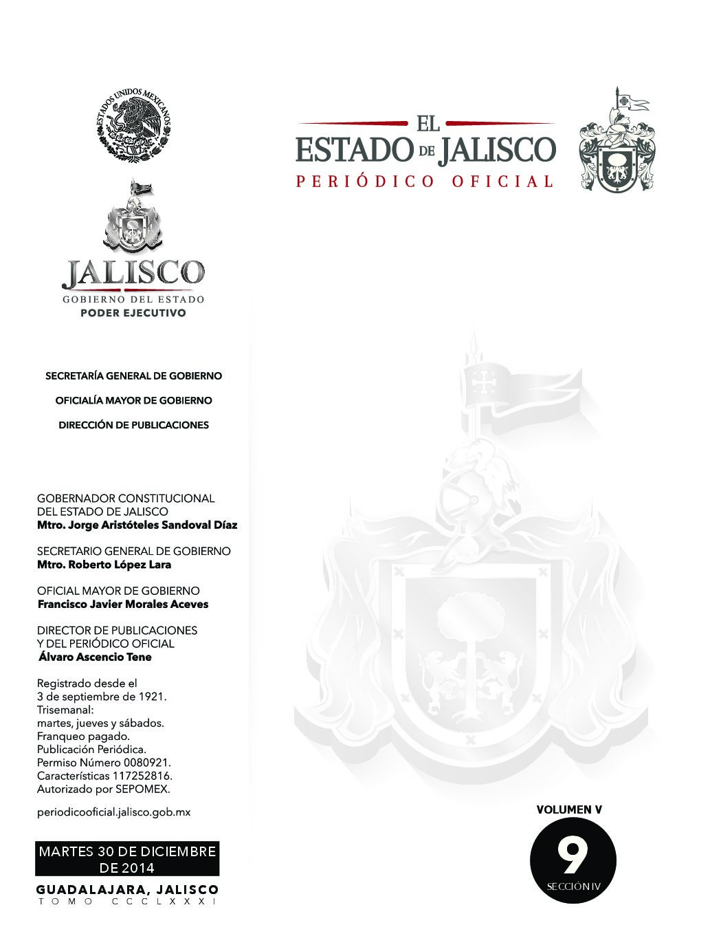 PRESUPUESTO DE EGRESOS DEL ESTADO DE JALISCO 2015 5