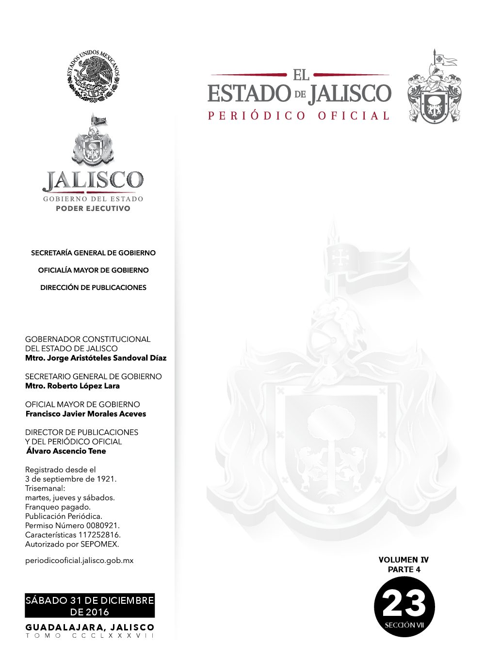 PRESUPUESTO DE EGRESOS DEL ESTADO DE JALISCO 2017 7
