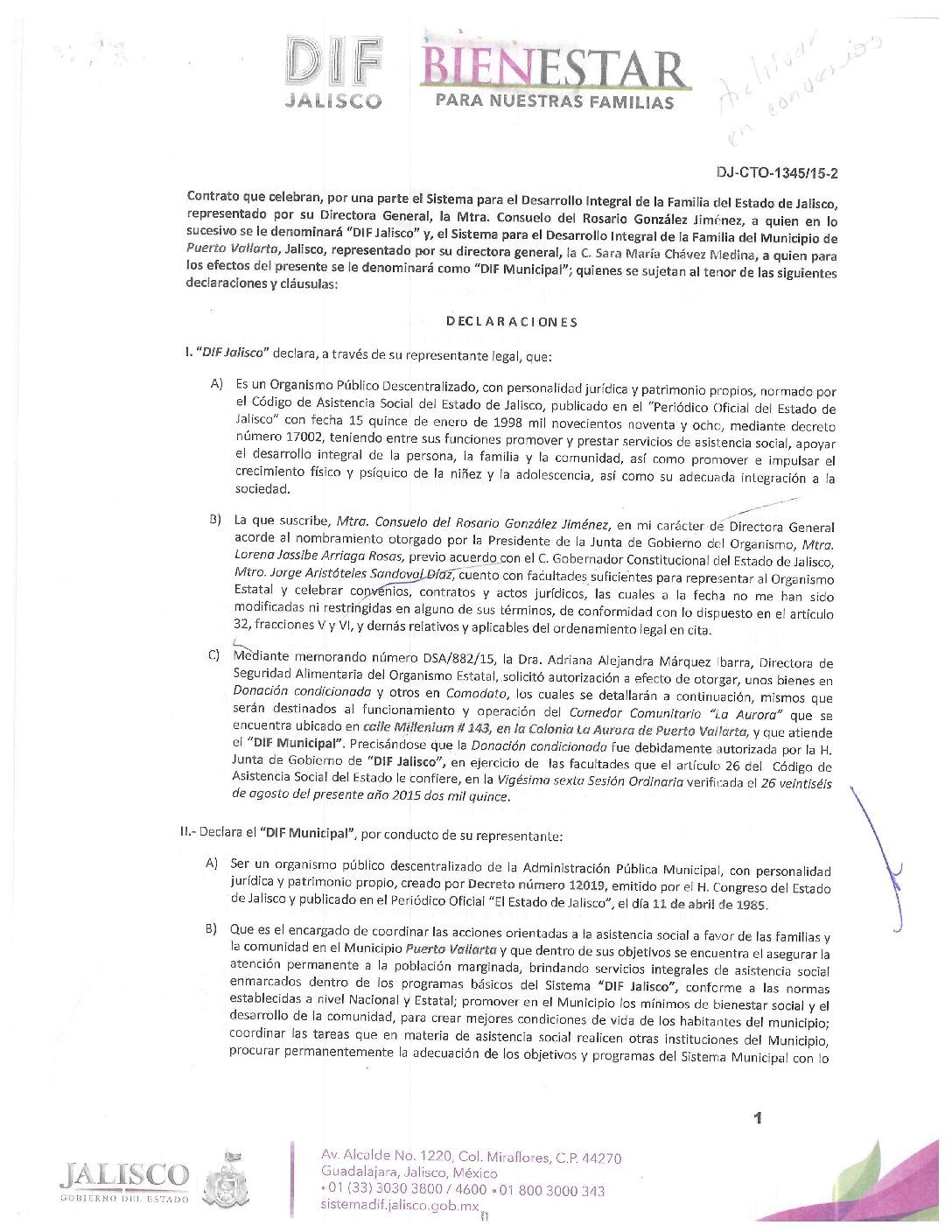 19ADN1345-15 DIF JALISCO Y DIF MUNICIPAL