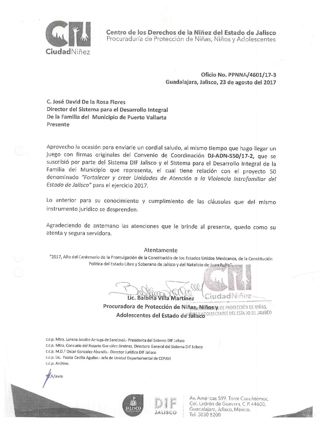 49 DJ-ADN550-17 DIF JALISCO Y DIF MUNICIPAL