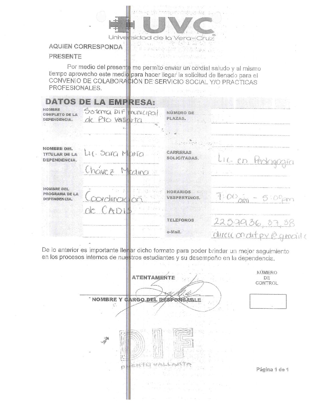 54UNIVERSIDAD DE LA VERA CRUZ Y DIF MUNICIPAL