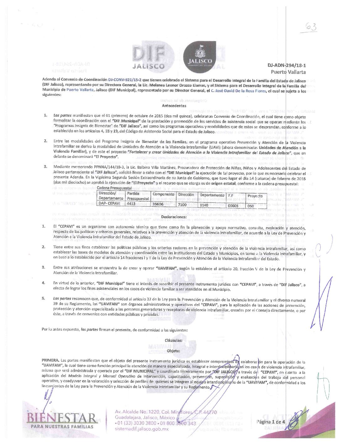 67 ADN294-18 DIF JALISCO Y DIF MUNICIPAL