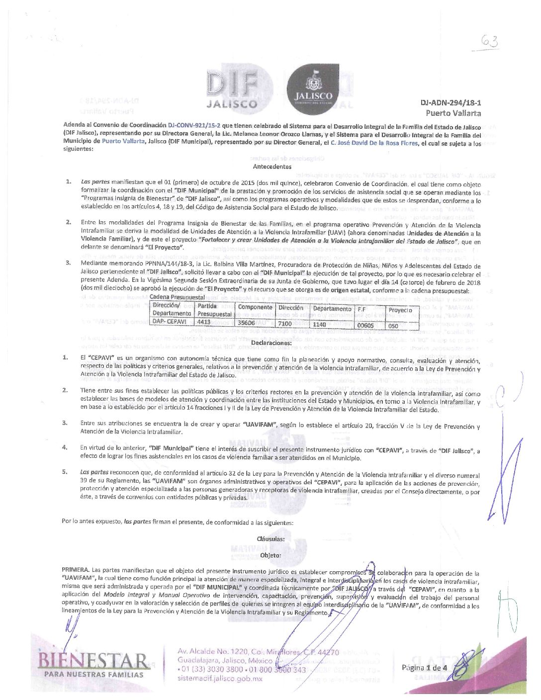 70 DJ-ADN-294-18 DIF JALISCO Y DIF MUNICIPAL