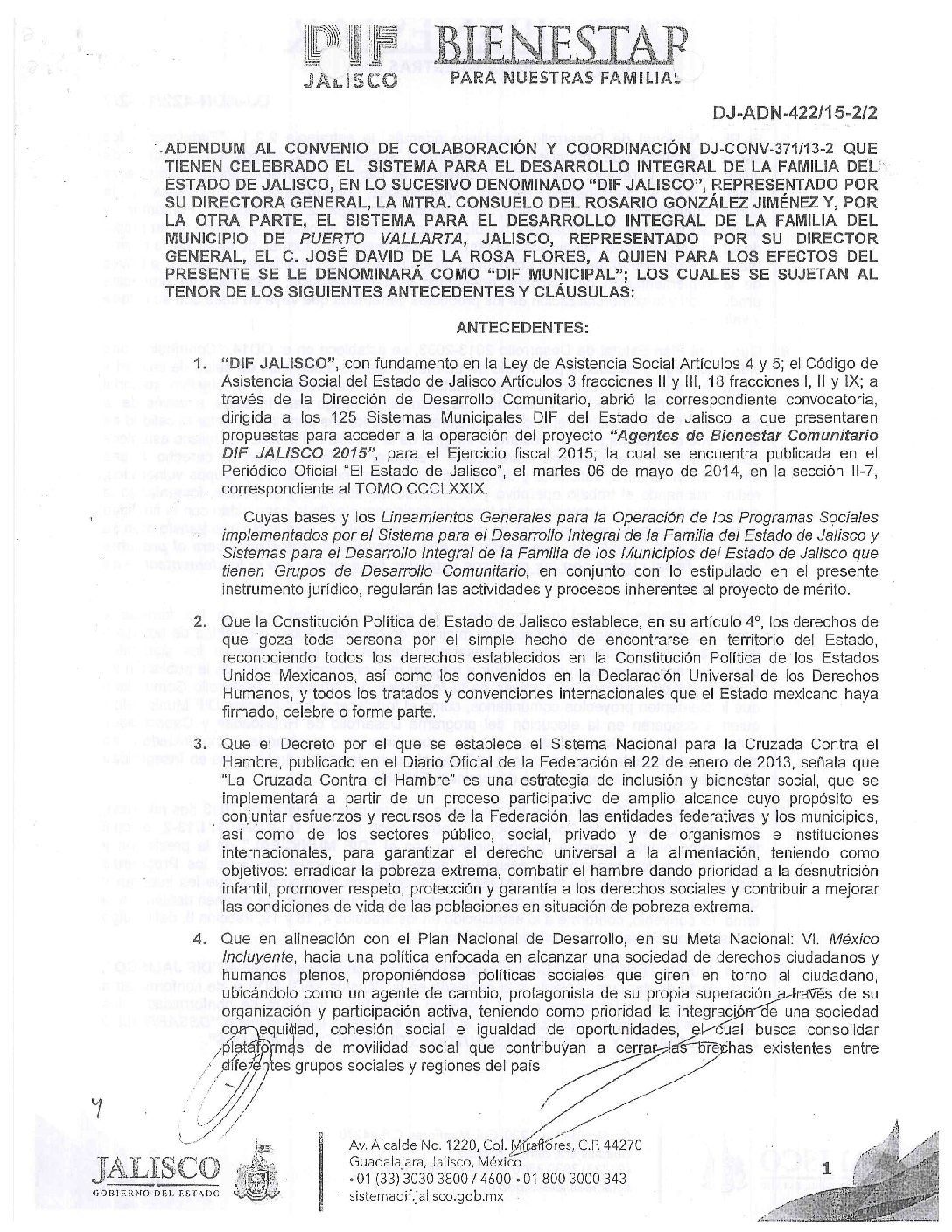 CONV422-15 DIF JALISCO Y DIF MPAL