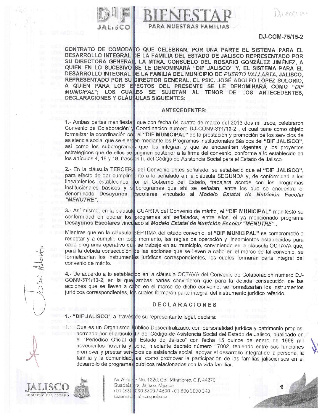 DJ-COM-75-2015 DIF JALISCO Y DIF MPAL