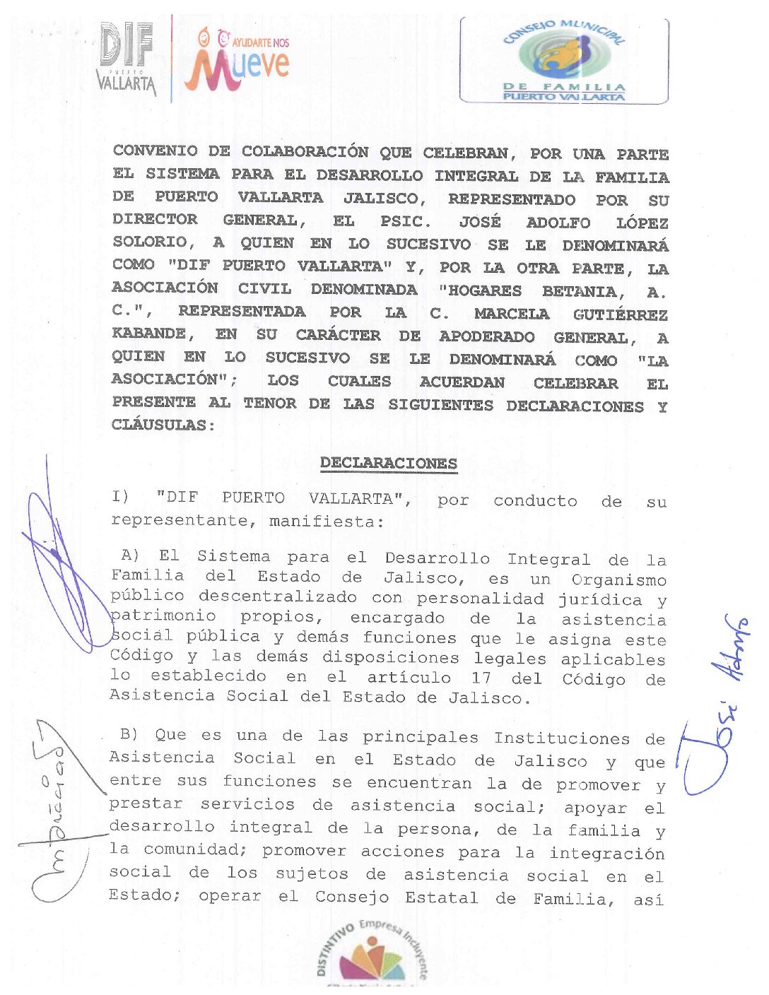 HOGARES BETANEA Y DIF MUNICIPAL