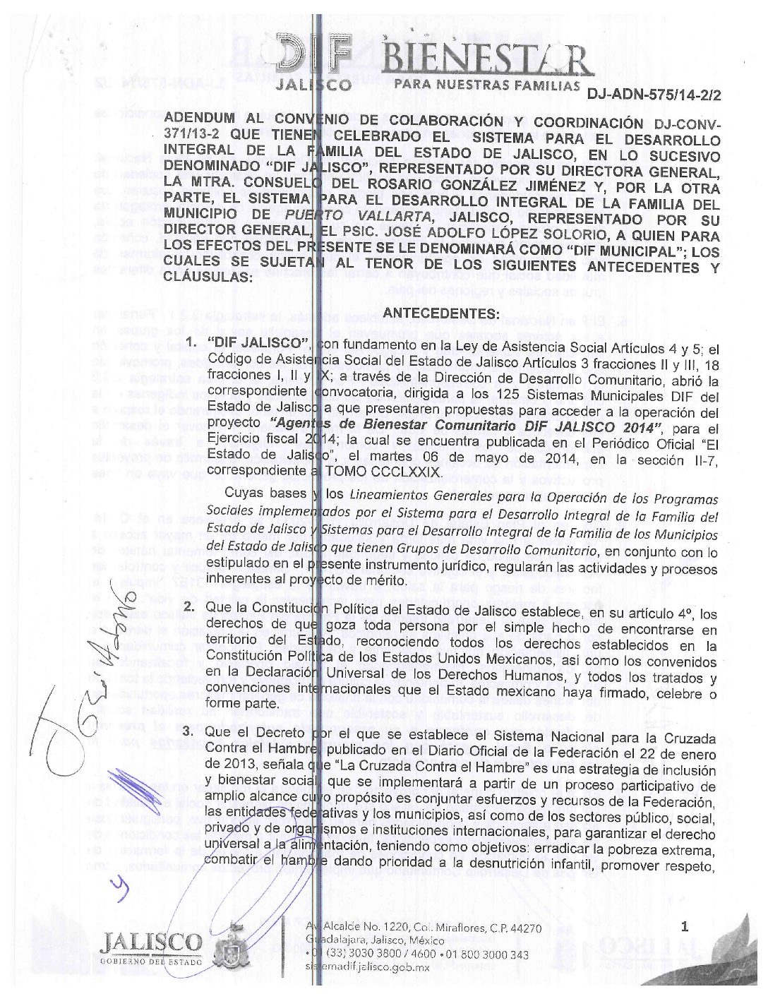 DJ-ADN-575-14-2 DIF JALISCO Y DIF MUNICIPAL