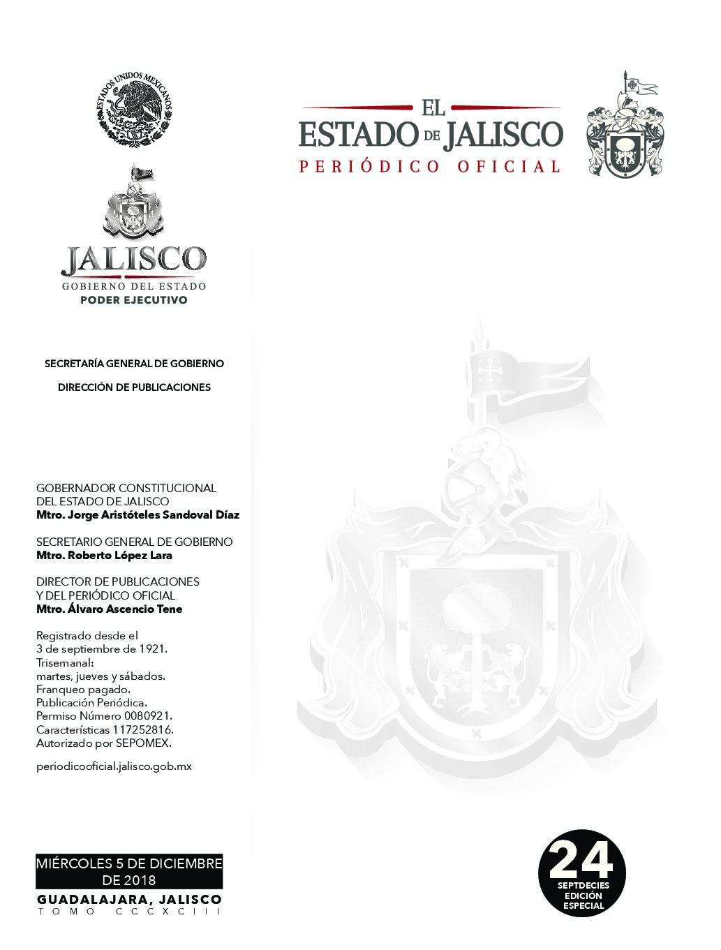 LEY DE INGRESOS PARA EL MUNICIPIO DE PUERTO VALLARTA 2019