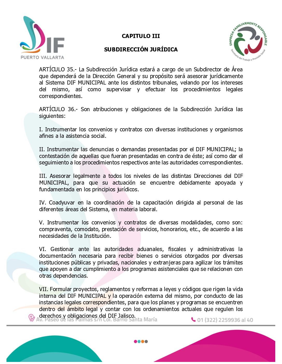 SUBDIRECCIÓN JURÍDICA