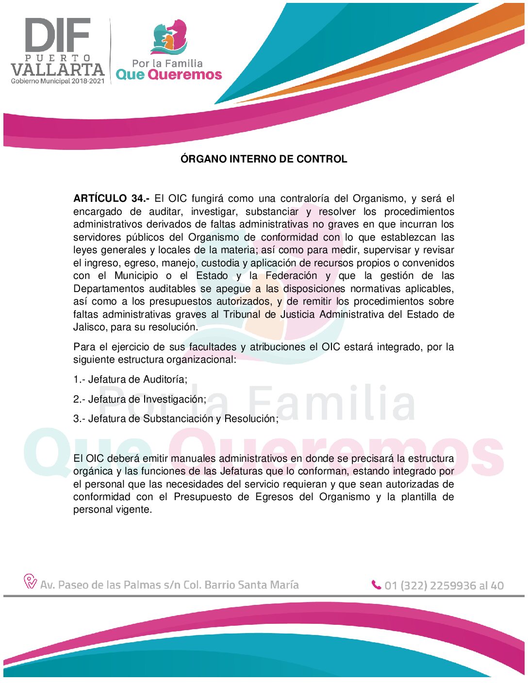 FUNCIÓN PÚBLICA ÓRGANO INTERNO DE CONTROL (1)