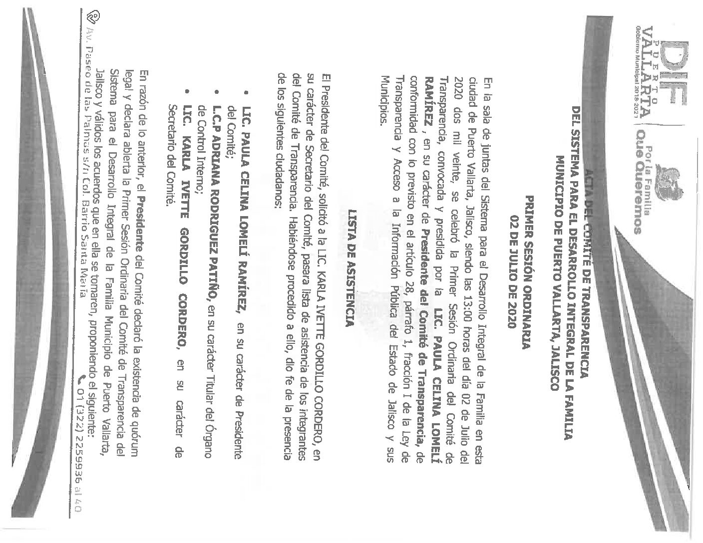 COMITÉ DE TRANSPARENCIA