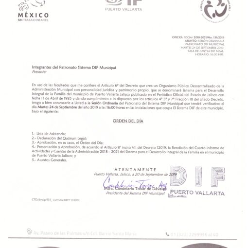 6. Orden del día 24 Septiembre 2019 6. Orden del día 24 Septiembre 2019