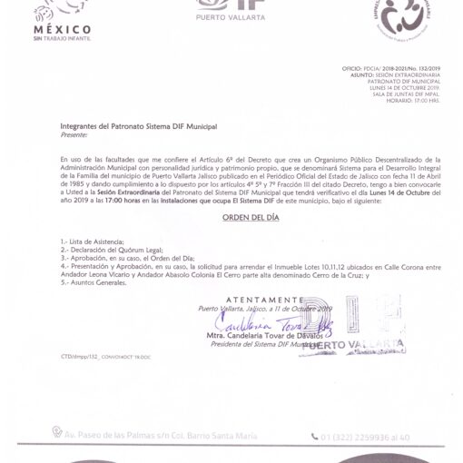 7. Orden del día 14 Octubre 2019 7. Orden del día 14 Octubre 2019