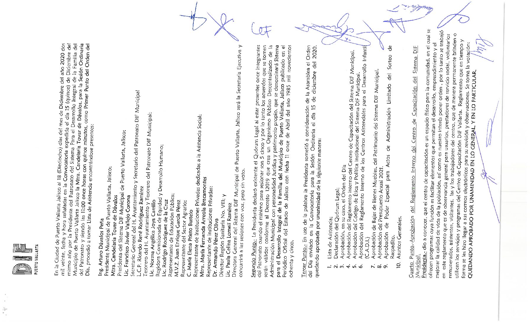 Acta de sesión 18 Diciembre 2020